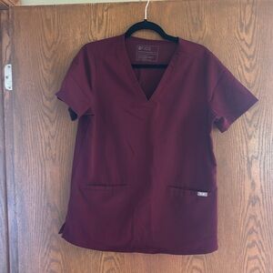 Figs two pocket scrub top